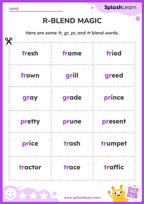 Bossy R Worksheet for 1: RBlend Magic