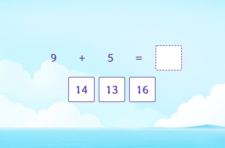 Add 1-Digit Numbers Game