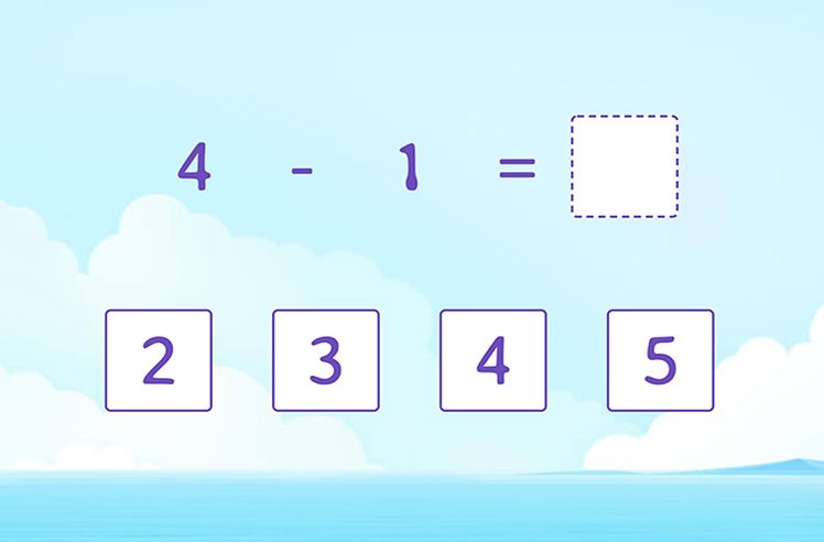 Subtraction game for K: Subtracting Two Numbers (Up to 5)