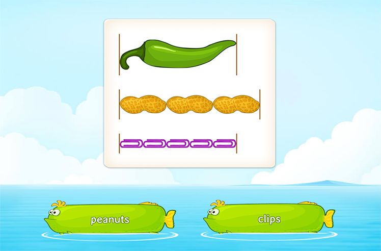 Length game for K: Selecting the Right Unit