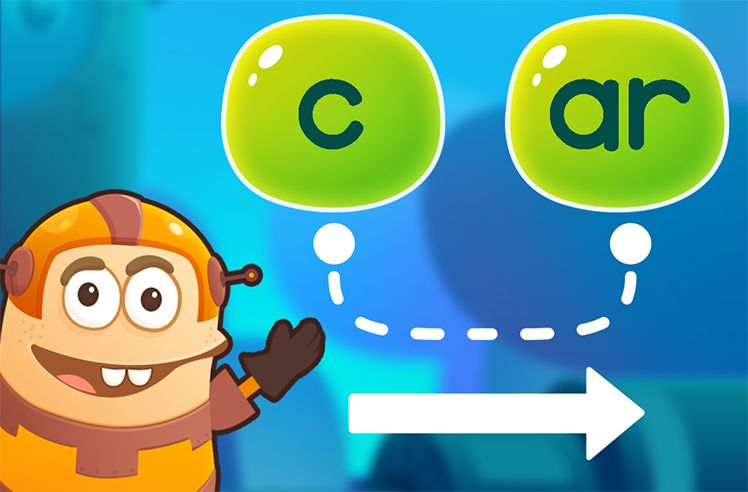 Bossy R game for 1: Begin Blending with Bossy R AR