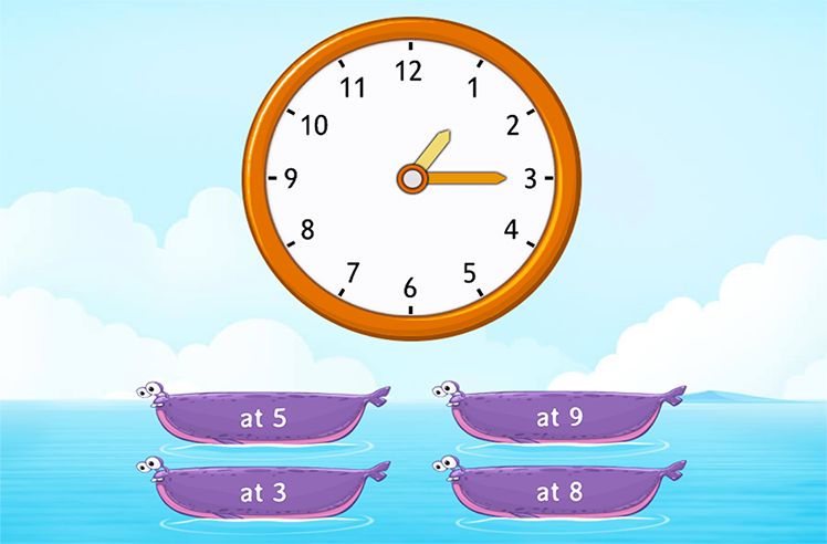 Time game for 1: The Minute Hand