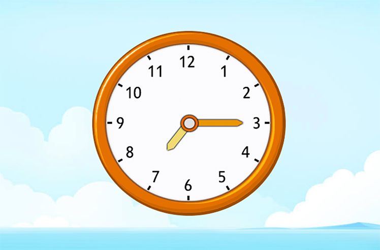 Time To The Nearest 5 Minutes game for 2: Setting the Time