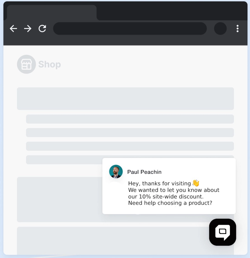 Chatbot example