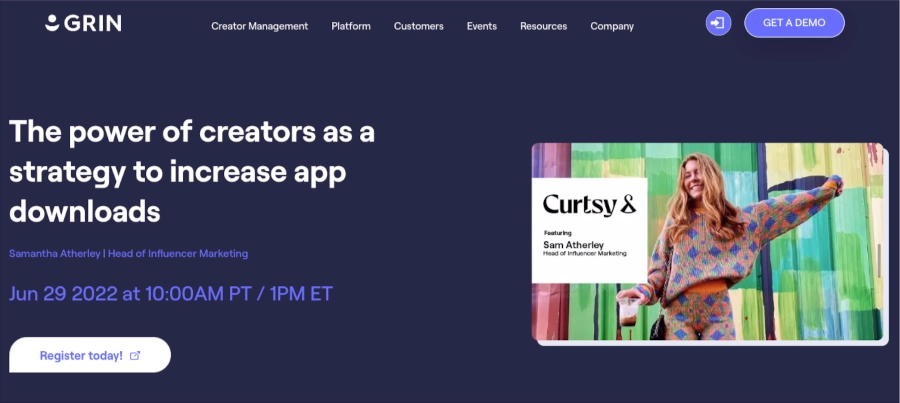 GRIN webinar example