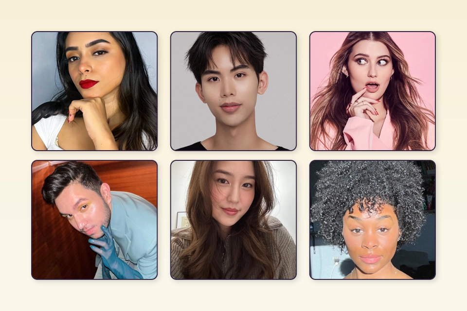 6 skin influencers