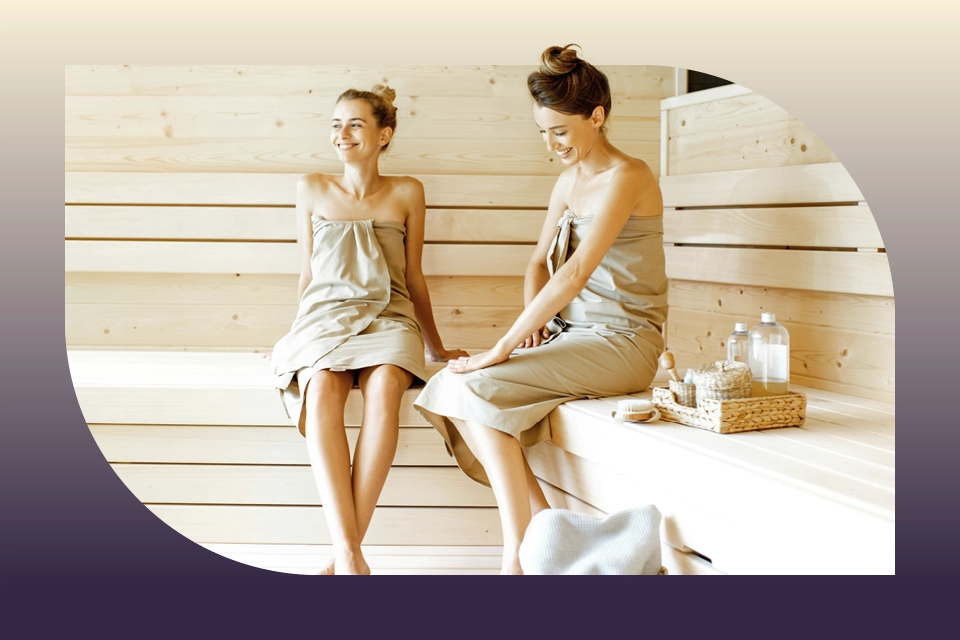 two women in a spa in featured image