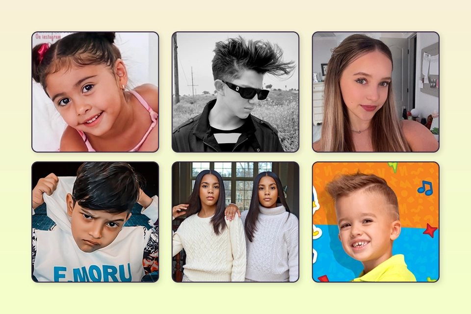 6 kid influencers