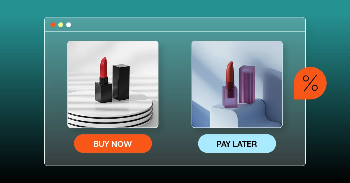 Two examples of products with a Buy Now or Pay Later option