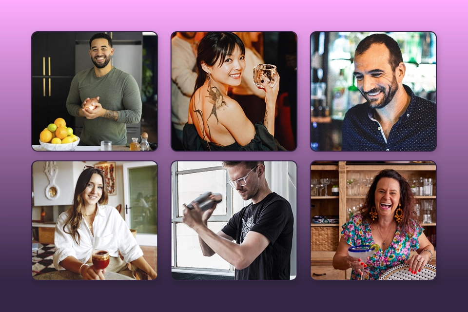 6 cocktail influencers