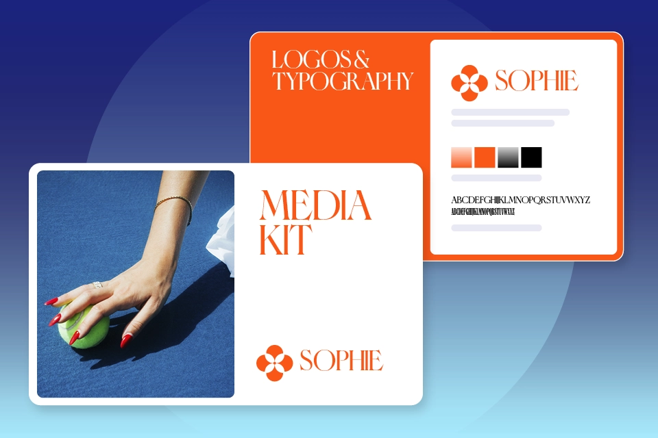 Stylized image of a Media Kit for featured image