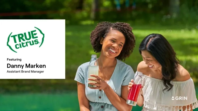 True Citrus banner with two women smiling
