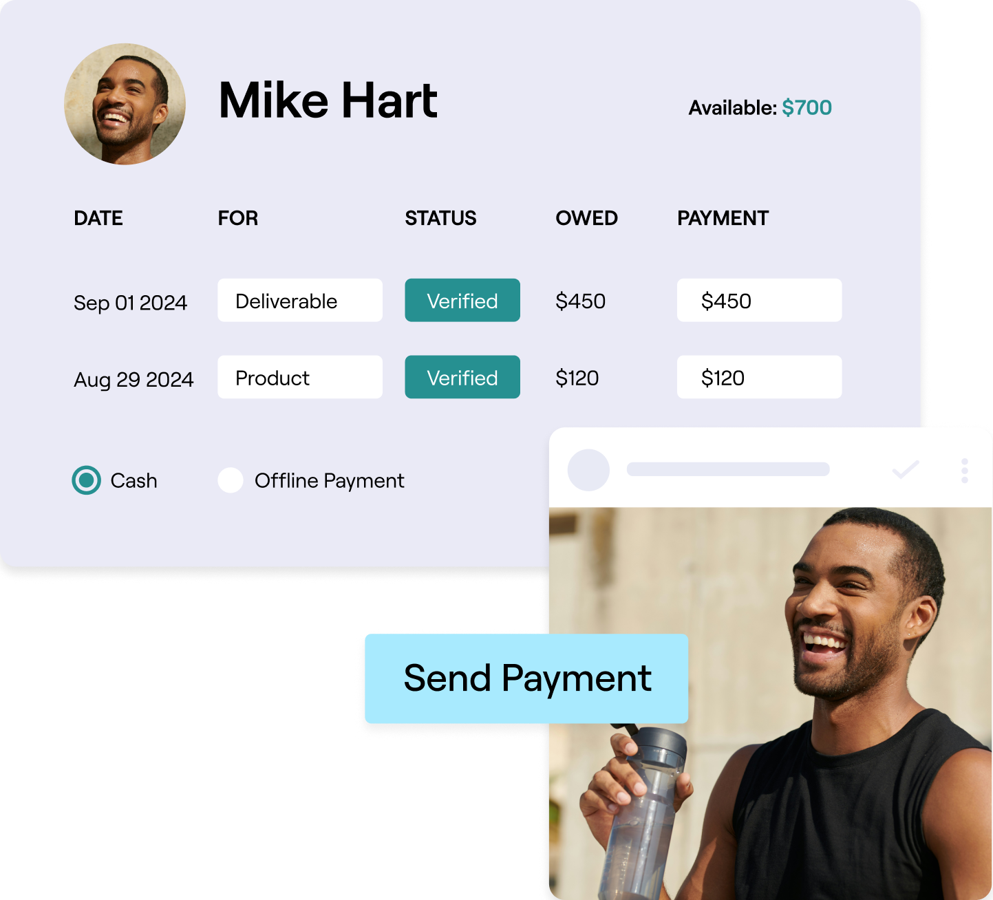 Seamless affiliate payments