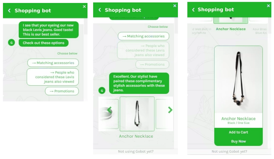 shopping bot from LoyaltyLion