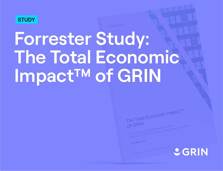 Cover image of the Forrester Study: The Total Economic Impact of GRIN